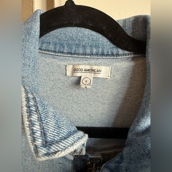 Good American Fit for Success Denim Jumpsuit - Picture 2 of 5